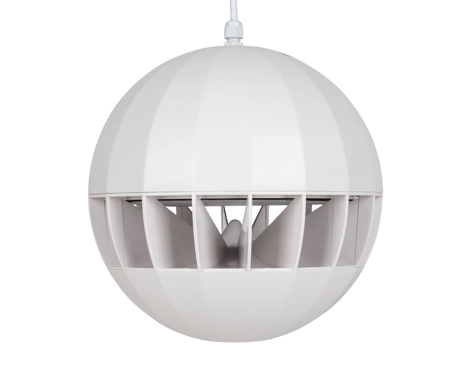 RCFBS8 - RCF BS8 8inch Pendant Ball Speaker with 5m Cable 20W 100V White Image 1