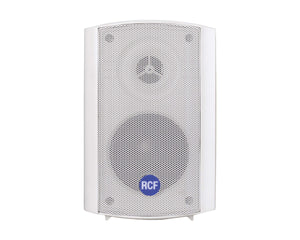 RCFDM61 - RCF DM61 6inch 2 Way Compact Outdoor Loudspeaker 25W 100V IP55 White Image 1