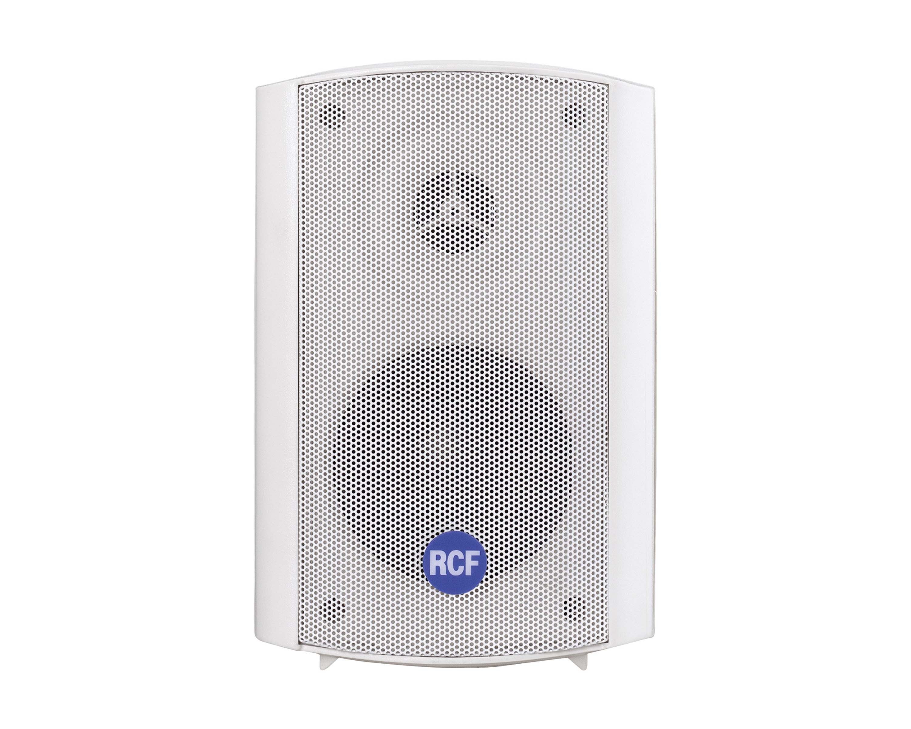 RCFDM61 - RCF DM61 6inch 2 Way Compact Outdoor Loudspeaker 25W 100V IP55 White Image 1