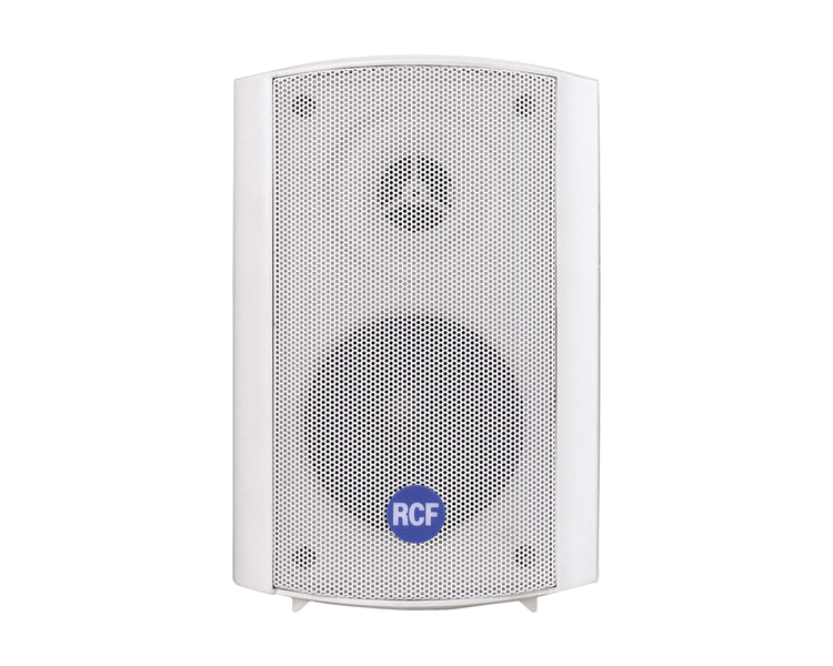 RCFDM61 - RCF DM61 6inch 2 Way Compact Outdoor Loudspeaker 25W 100V IP55 White Image 1