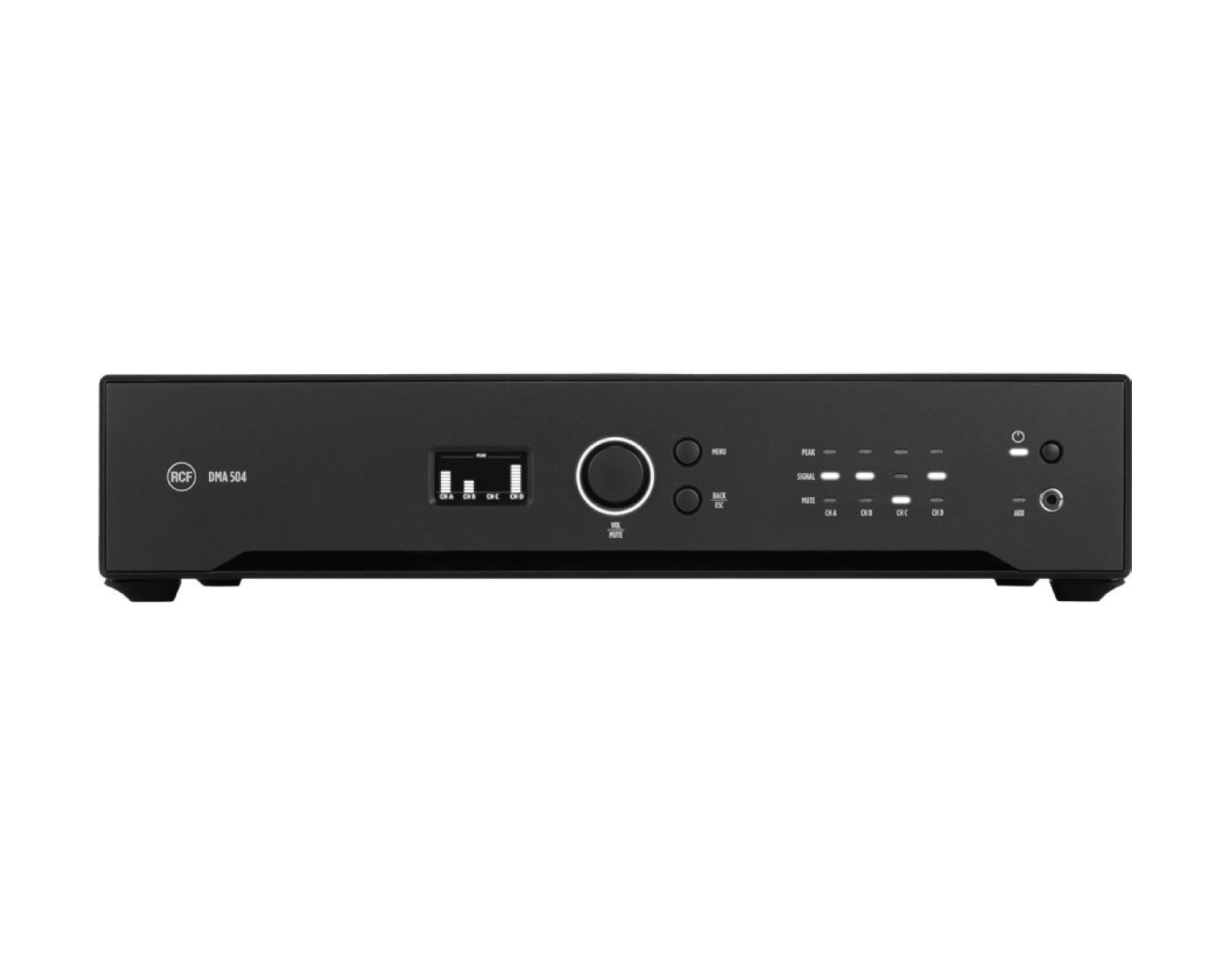 RCFDMA504 - RCF DMA 504 4 Channel DSP Matrix Amplifier Class D 4x500W 2U Image 2
