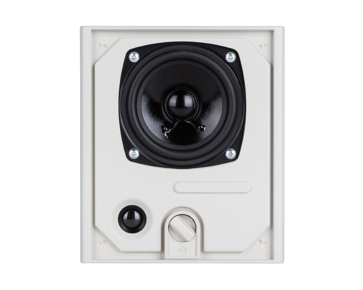 RCFDU31AT - RCF DU31AT 4inch Flush Mount Wall Speaker with Power Selector 100V White Image 4