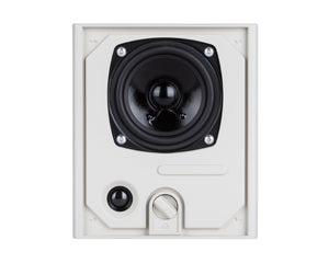 RCFDU31AT - RCF DU31AT 4inch Flush Mount Wall Speaker with Power Selector 100V White Image 4