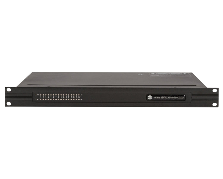 RCFDX1616 - RCF DX1616 Matrix Audio Processor with AES Dante Remote Software Image 1
