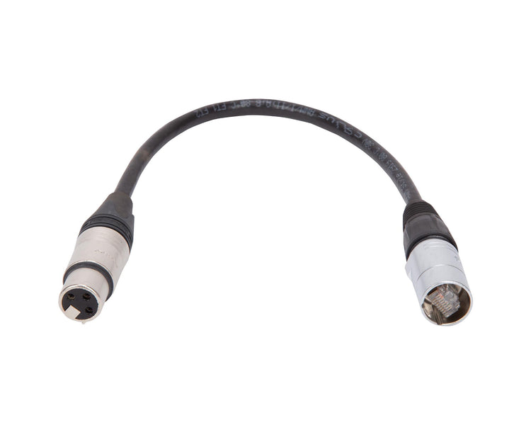 RCFECXLRF - RCF CBLETHERCONXLRF Adapter for XLR Female to RJ45 RDNet 0.2m Image 1