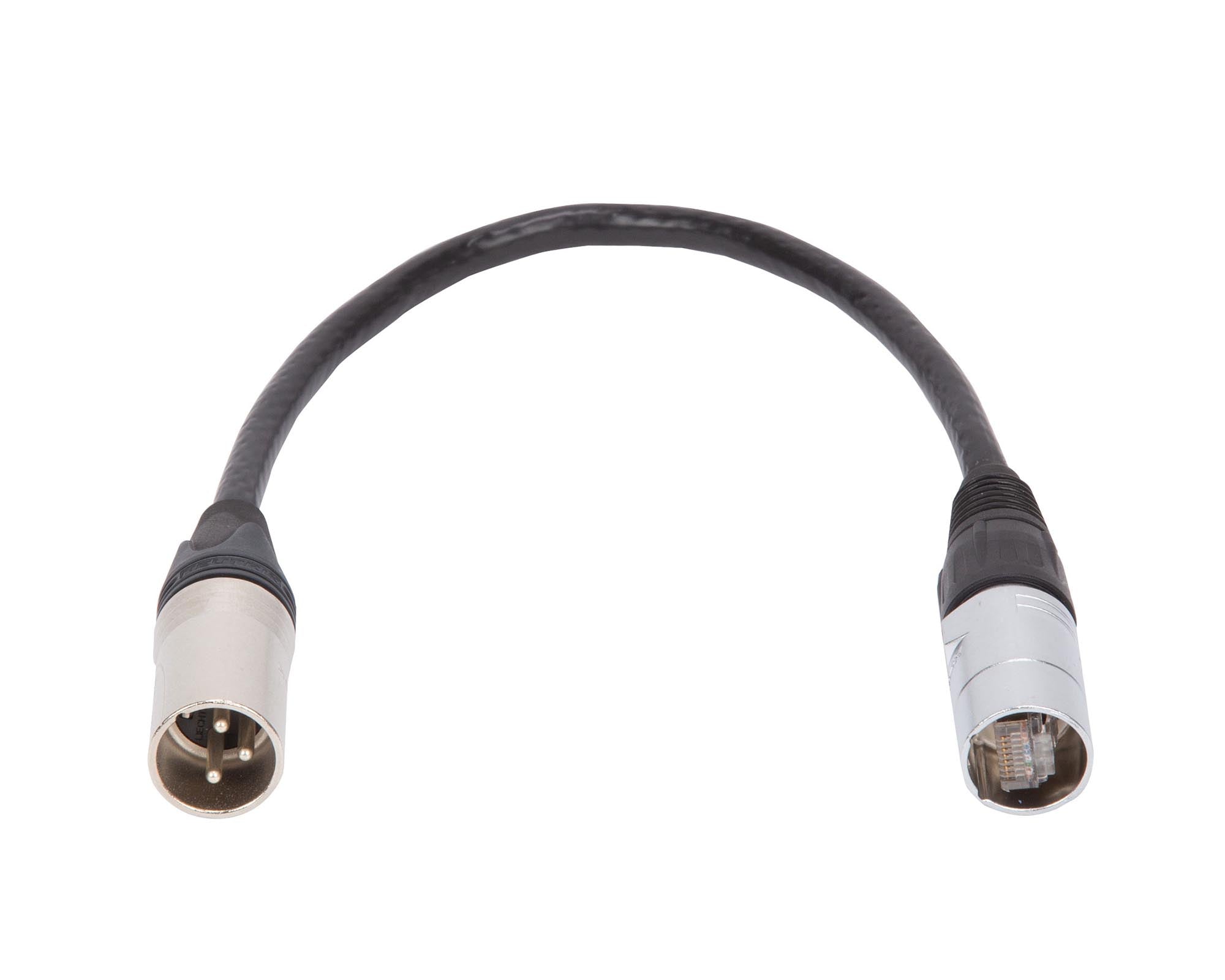 RCFECXLRM - RCF CBLETHERCONXLRM Adapter for XLR Male to RJ45 RDNet 0.2m Image 1