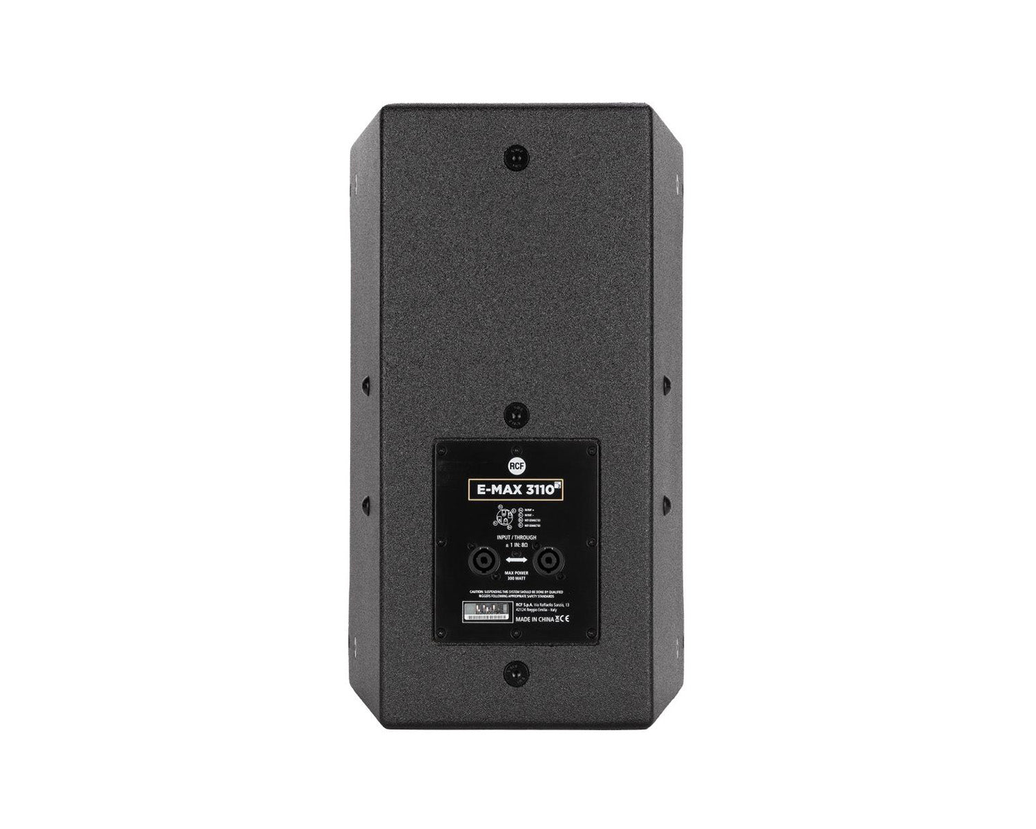 RCFEMAX31102 - RCF E MAX 3110 MKII 10inch 2 Way High Powered Loudspeaker 300W Black Image 6