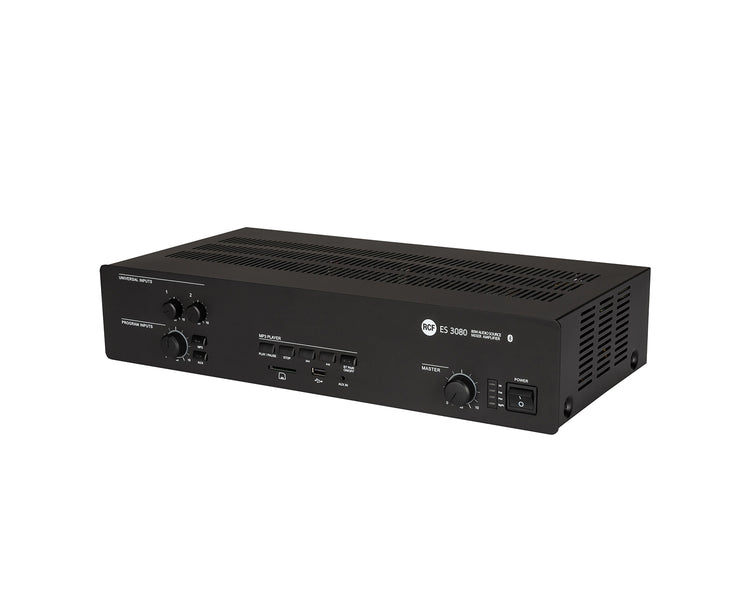 RCFES3080 - RCF ES3080 80W Mixer Amplifier with MP3 Player or Bluetooth or SD Card Image 3
