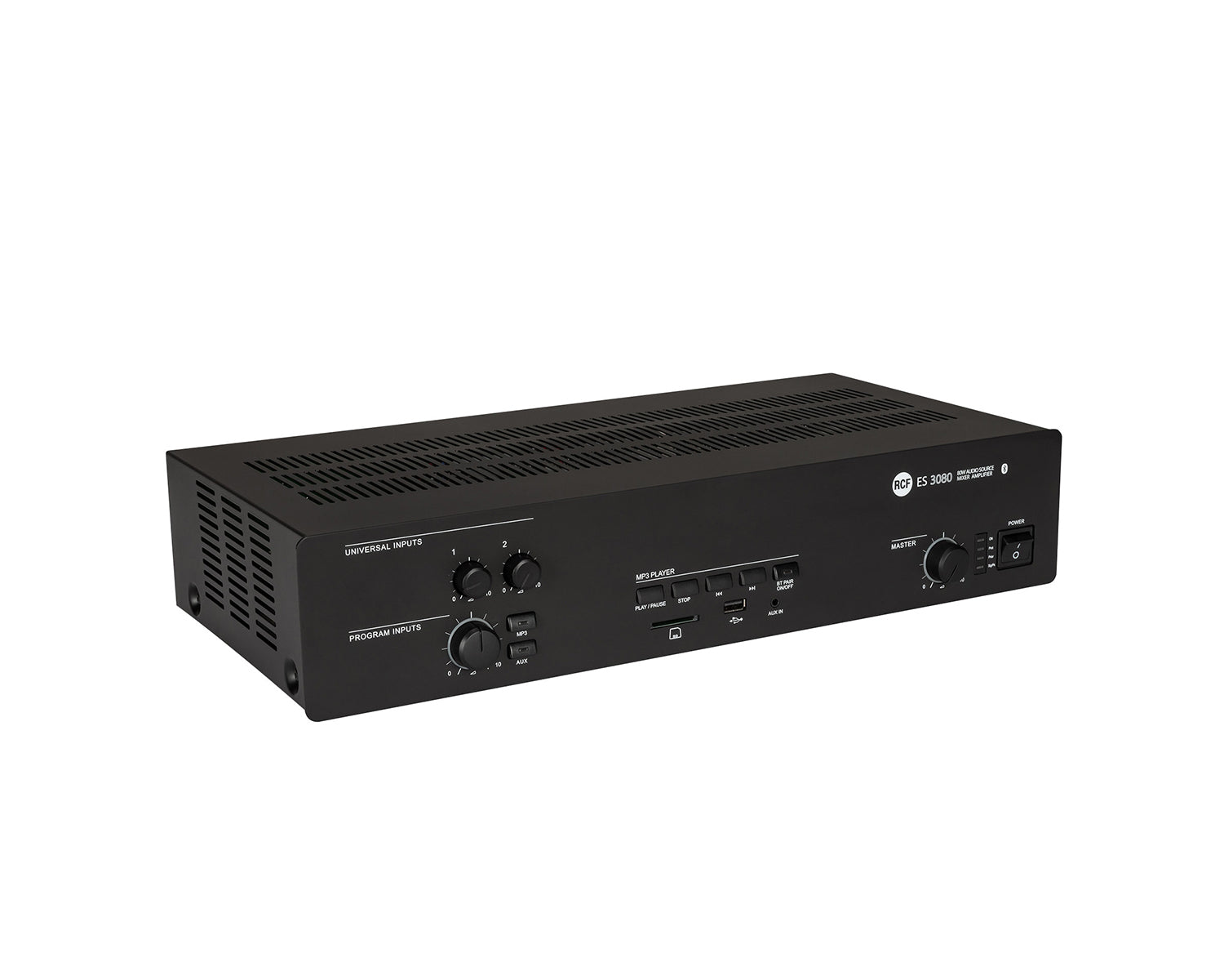 RCFES3080 - RCF ES3080 80W Mixer Amplifier with MP3 Player or Bluetooth or SD Card Image 4