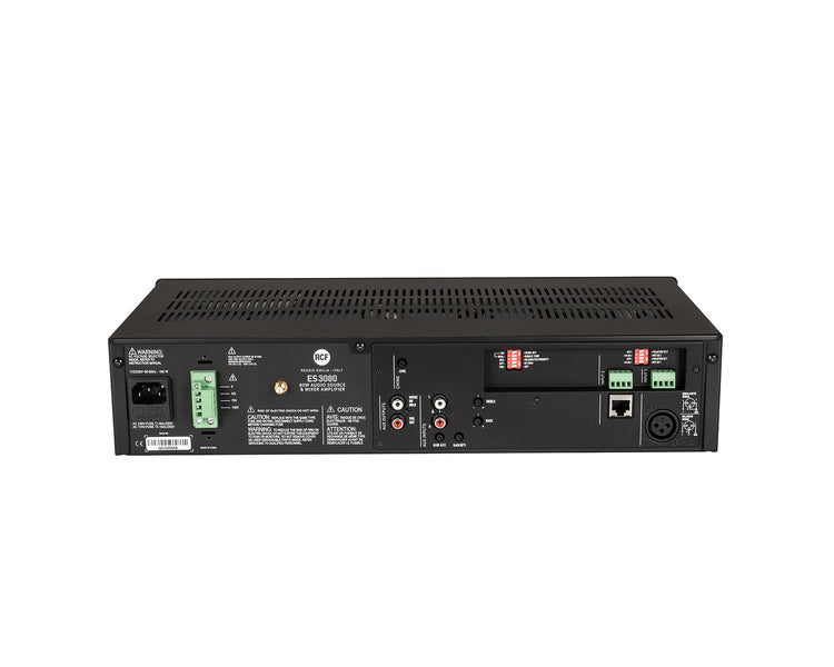 RCFES3080 - RCF ES3080 80W Mixer Amplifier with MP3 Player or Bluetooth or SD Card Image 5