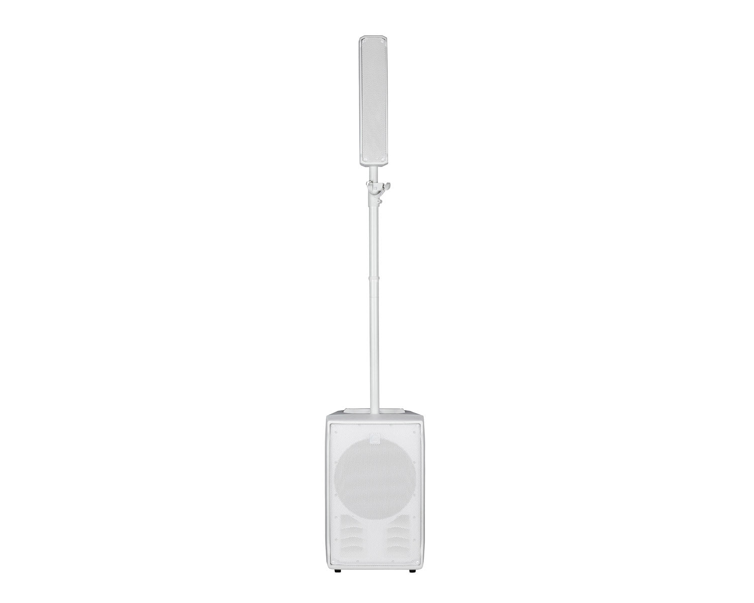 RCFEVOXJ8MIXW - RCF EVOXJMIX8W 8x2inch and 12inch Active 2 Way Column PA Speaker and Mixer White Image 1