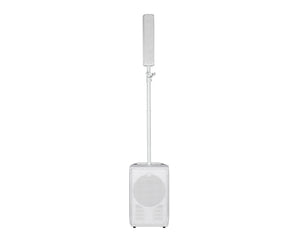 RCFEVOXJ8MIXW - RCF EVOXJMIX8W 8x2inch and 12inch Active 2 Way Column PA Speaker and Mixer White Image 1