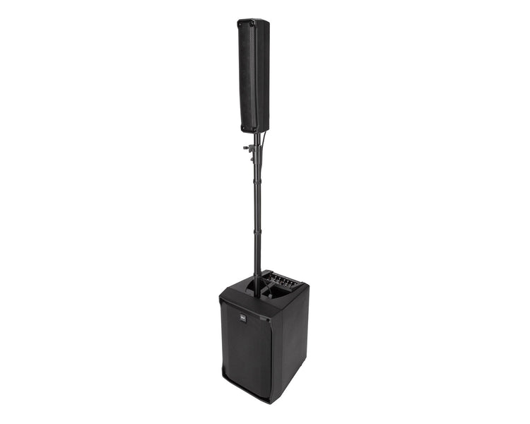 RCFEVOXJ8MIX - RCF EVOXJMIX8 8x2inch and 12inch Active 2 Way Column PA Speaker and Mixer Black Image 1