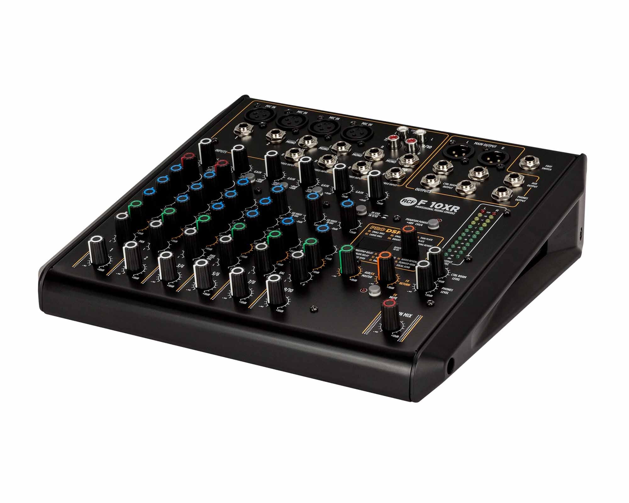 RCFF10XR - RCF F10XR 10Ch Analogue Multi FX Mixer 4xMic or 2xMono or 4xStereo In Image 3