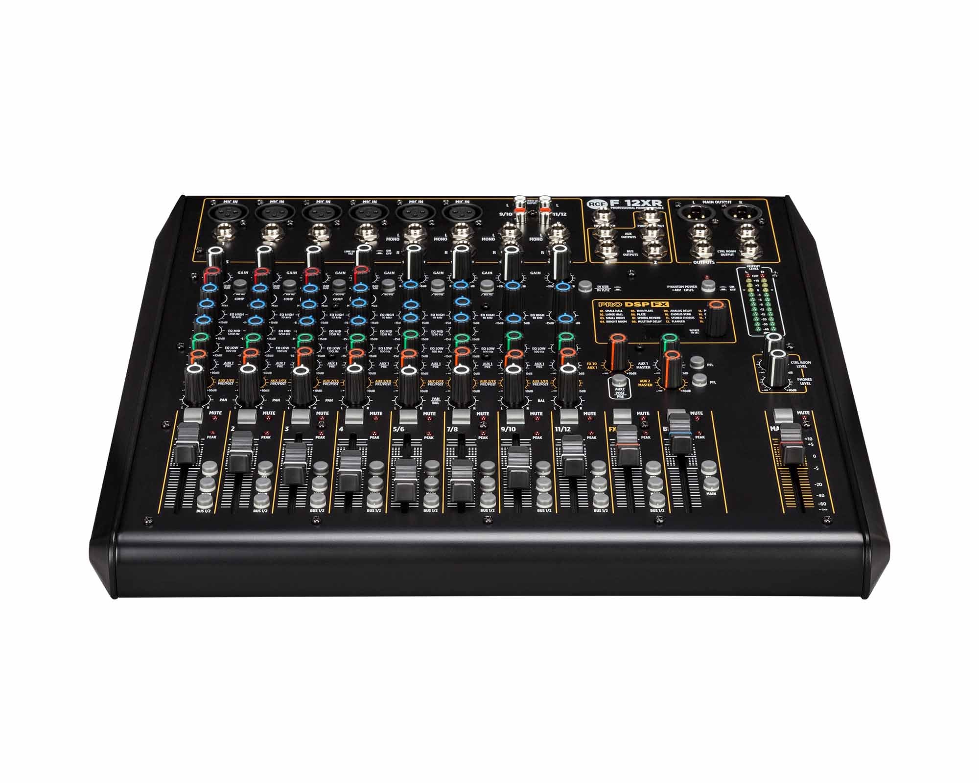 RCFF12XR - RCF F12XR 12Ch Analogue Multi FX Mixer 6xMic or 4xMono or 4xStereo In Image 2