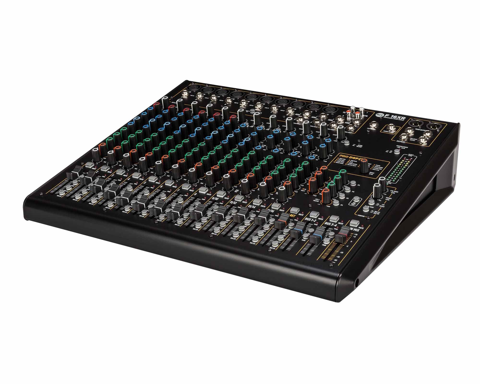 RCFF16XR - RCF F16XR 16Ch Analogue Multi FX Mixer 10xMic or 4xMono or 4xStereo In Image 3
