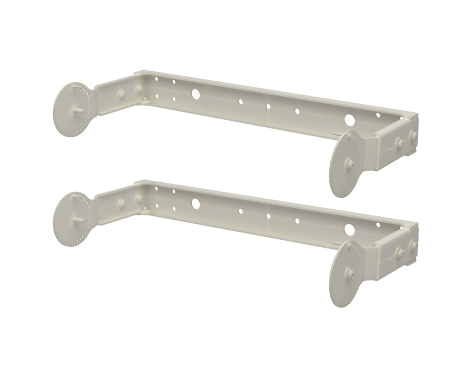 RCFHBR003W - RCF Horizontal Bracket for Compact M12 or C32 WHITE [H BR 003 W] PAIR Image 1