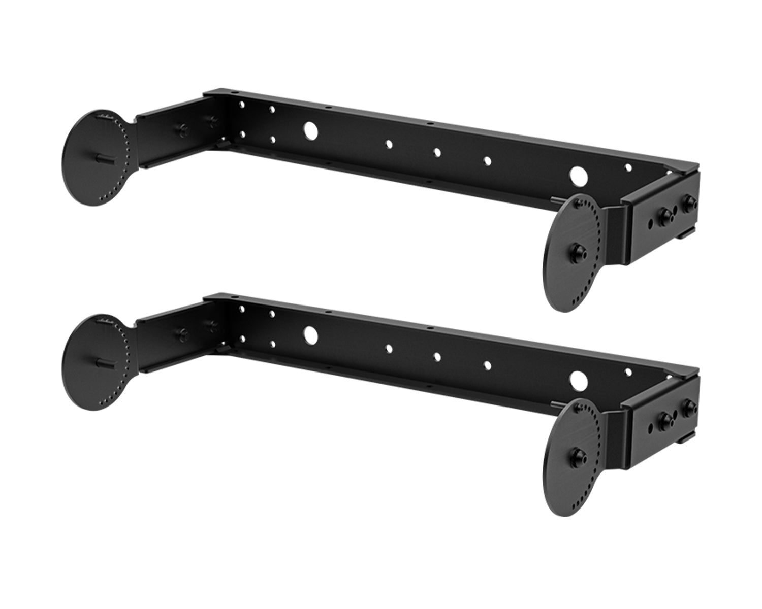 RCFHBR003 - RCF Horizontal Bracket for Compact M12 or C32 BLACK [H BR 003] PAIR Image 1