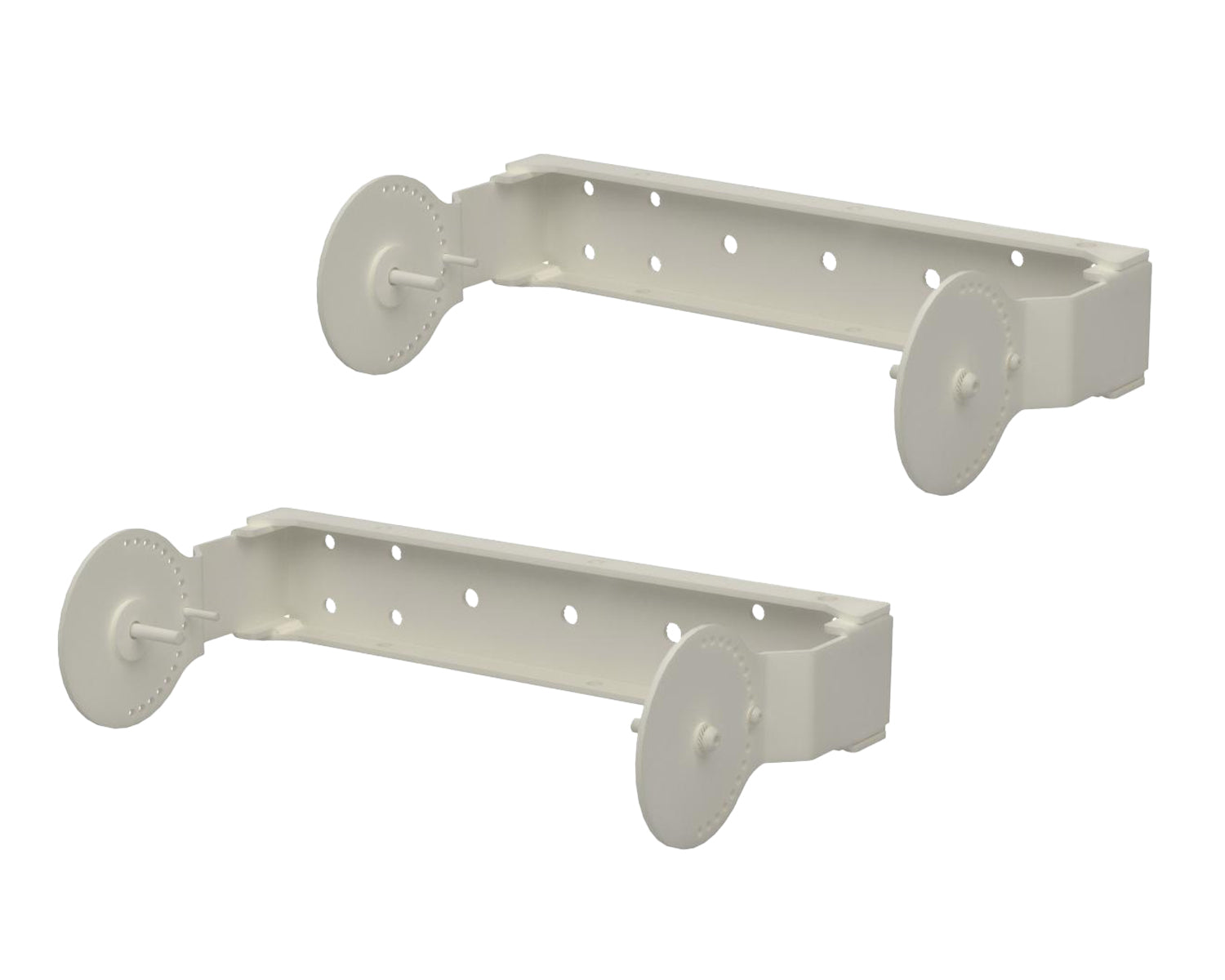 RCFHBR005W - RCF Horizontal Bracket for Compact M06 WHITE [H BR 005 W] l PAIR Image 1