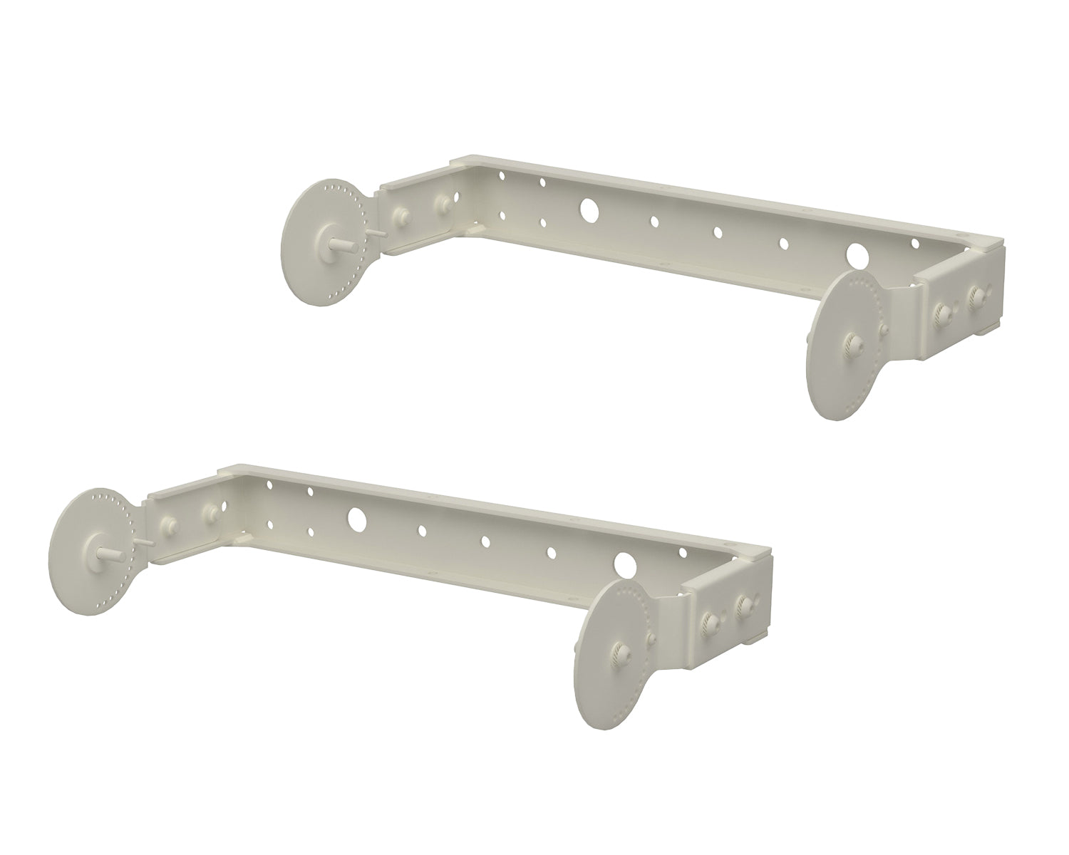 RCFHBR007W - RCF Horizontal Bracket for Compact M10 WHITE [H BR 007 W] PAIR Image 1