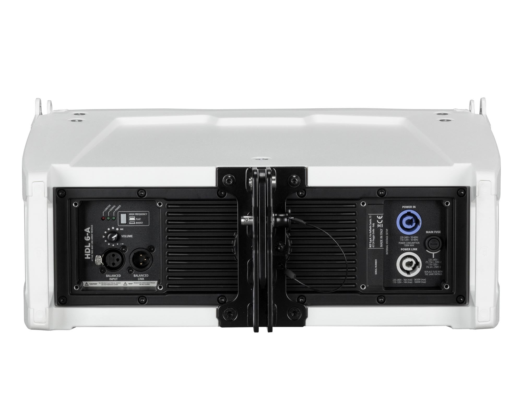 RCFHDL6AW - RCF HDL6A 2x6inch Active 2 Way Line Array Module 700W White Image 4