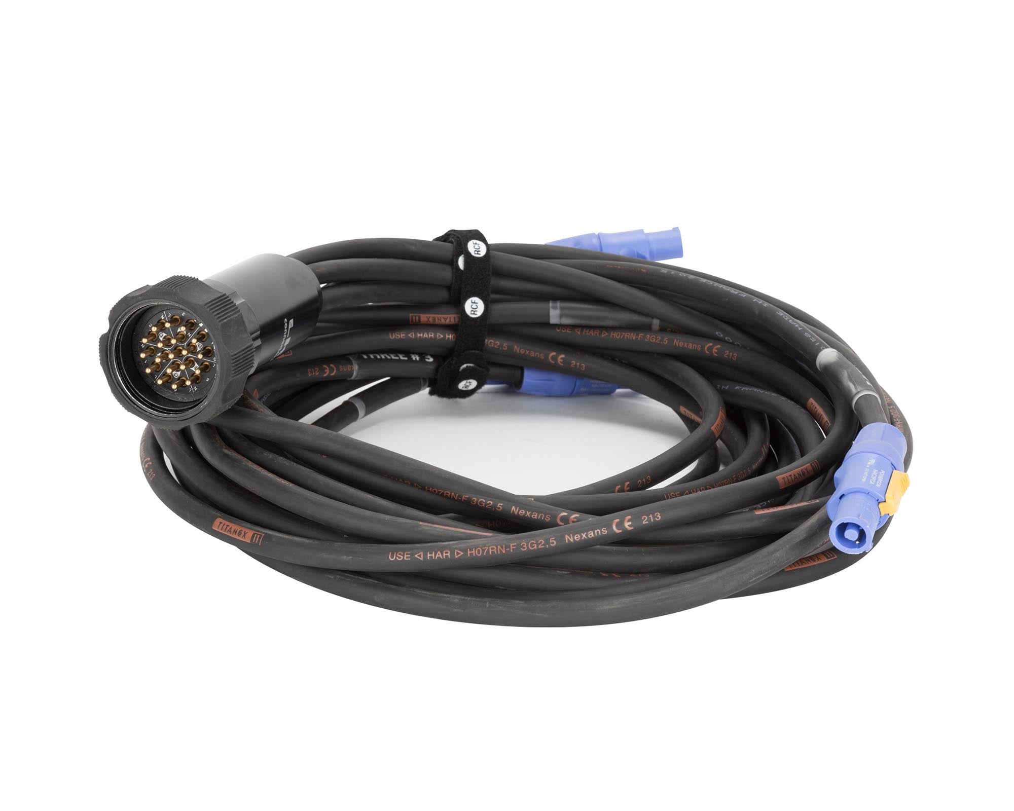 RCFLKS19AF - RCF LKS19ARRAYFANOUT LKS19 Male Connector to 6x Neutrik Powercon Image 1