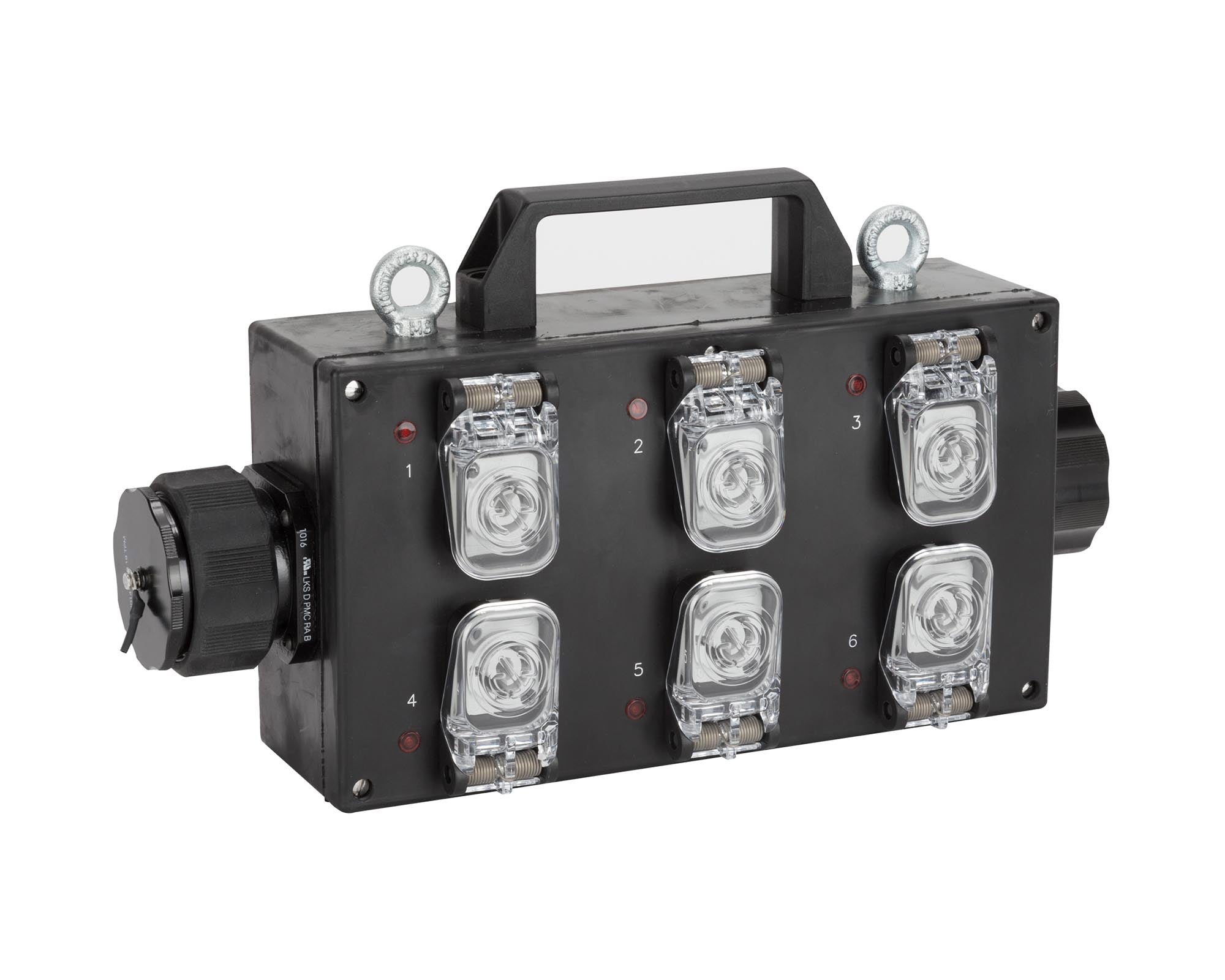 RCFLKS19BO - RCF LKS19BREAKOUT LKS19 Input to 6xPowercon and Weather Protection Image 1
