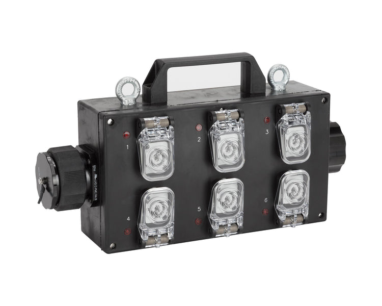 RCFLKS19BO - RCF LKS19BREAKOUT LKS19 Input to 6xPowercon and Weather Protection Image 1