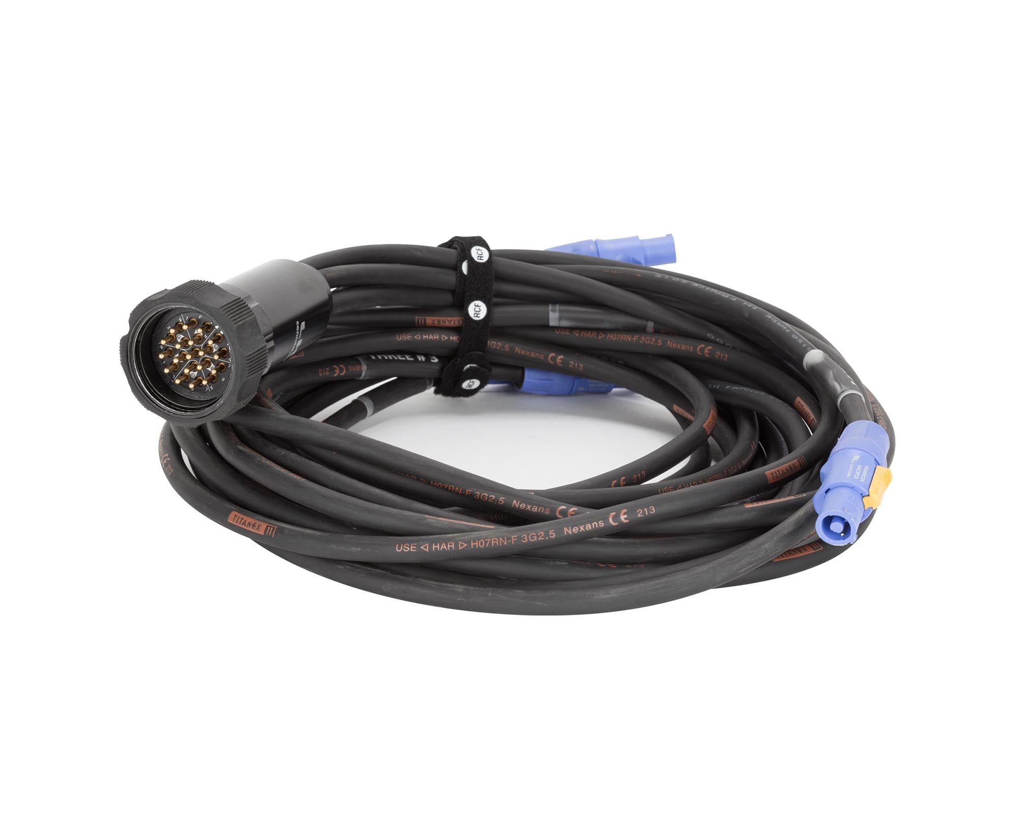 RCFLKS19SF - RCF LKS19SUBFANOUT LKS19 Male Connector to 6x Neutrik Powercon Image 1