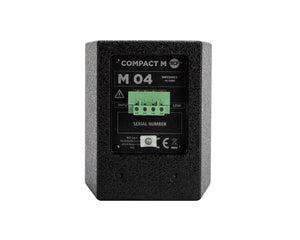 RCFM04C - RCF Compact M04 Black 2 Way 4inch Speaker 120x120degree 60W 16ohm Inc Bracket Image 5