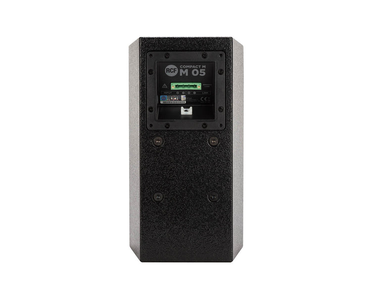 RCFM05C - RCF Compact M05 2 Way 5inch Loudspeaker 120x80degree 80W Black Image 5