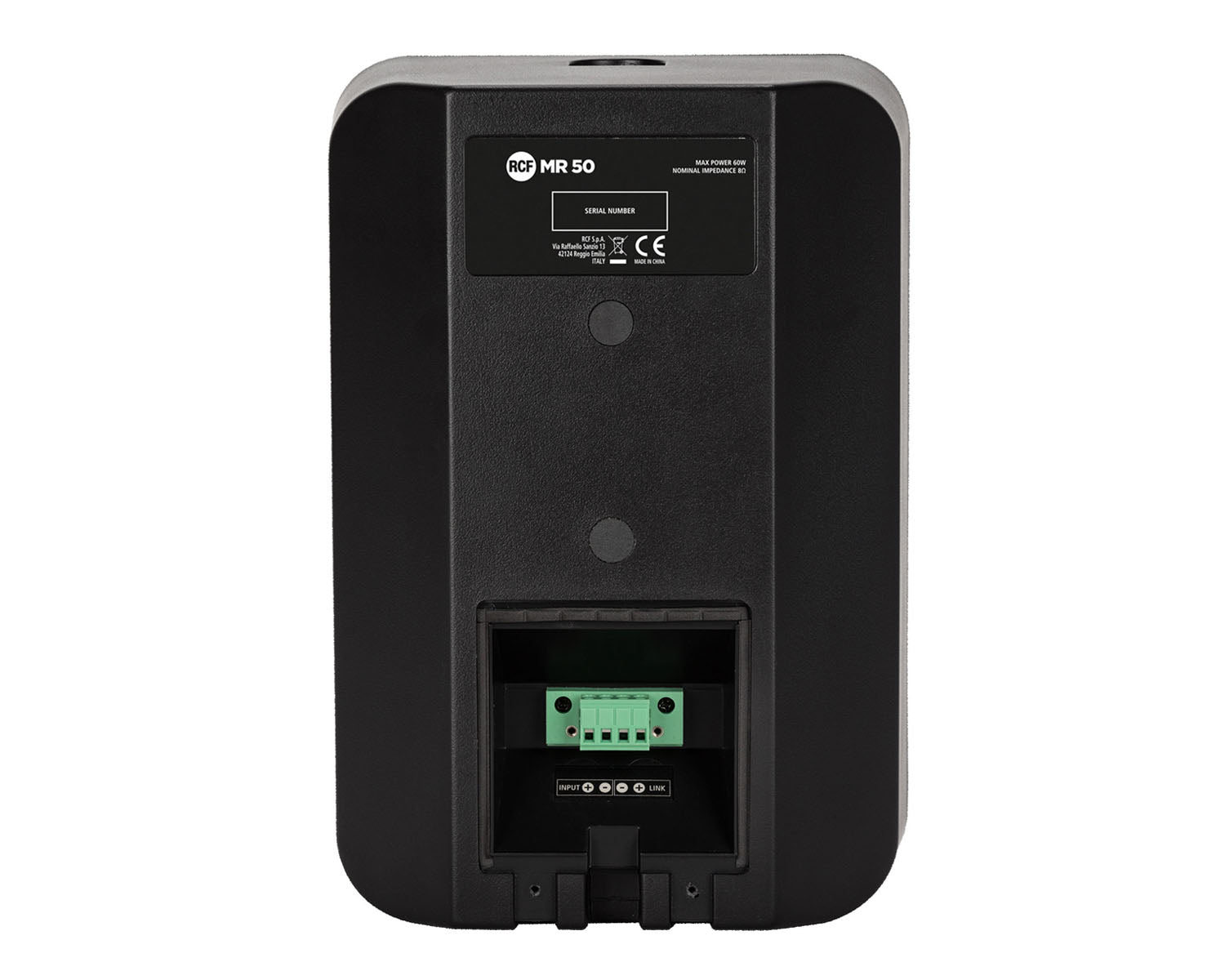RCFMR50 - RCF MR 50 5inch Monitor Series 2 Way Speaker IP55 60W Black Image 6