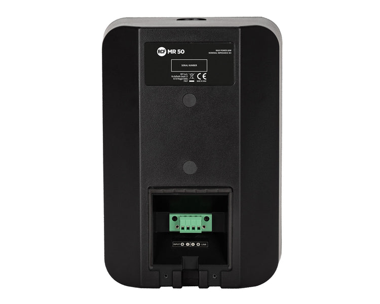 RCFMR50 - RCF MR 50 5inch Monitor Series 2 Way Speaker IP55 60W Black Image 6