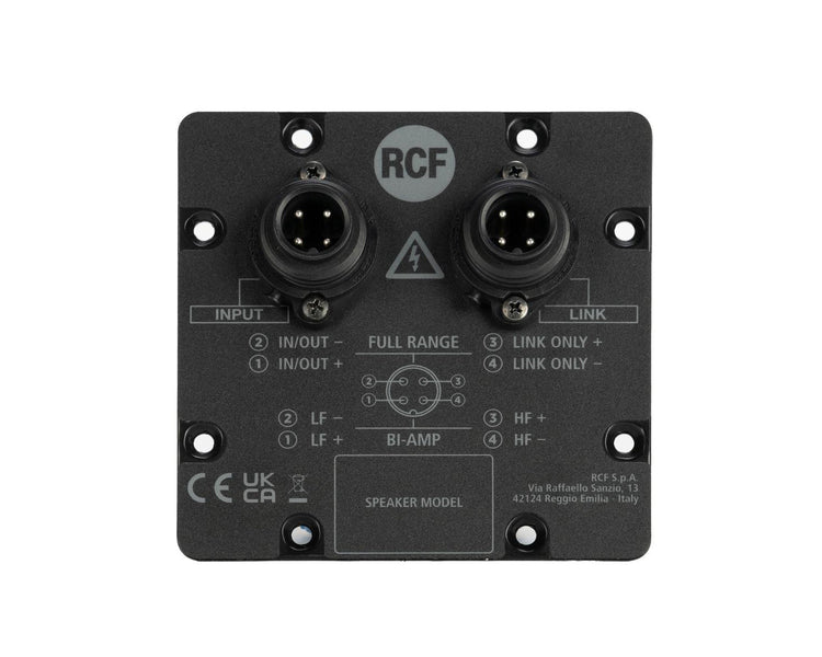 RCFPNLAMP - RCF PNL IN OUT AMPHENOL Input Panel with Amphenol IP67 Connectors Image 2