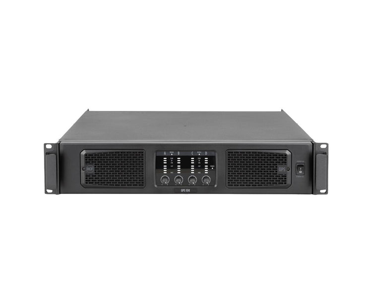 RCFQPS10K - RCF QPS 10K 4 Channel Class HD Power Amp 4x2500W @ 2ohm 2U Image 1