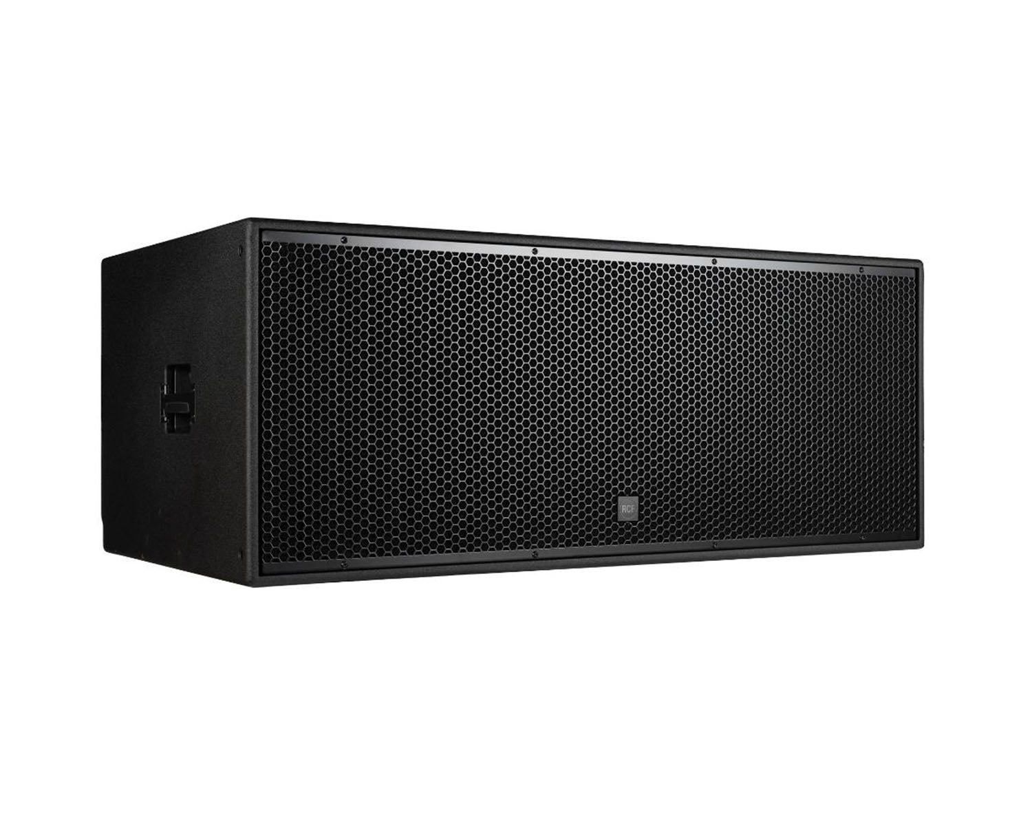 RCFS8029 - RCF S 29 2 x 19inch High Power Bass Reflex Subwoofer 3000W Black Image 1