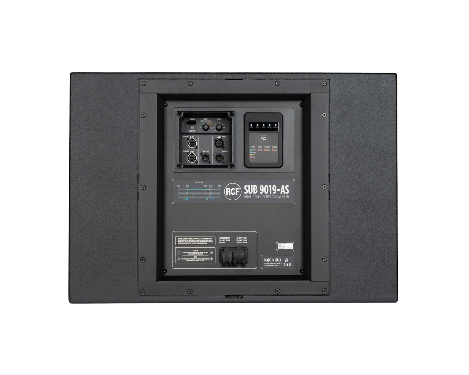 RCFSUB9019AS - RCF SUB 9019 AS 19inch Active Subwoofer with ACE 4000W Peak Black Image 8