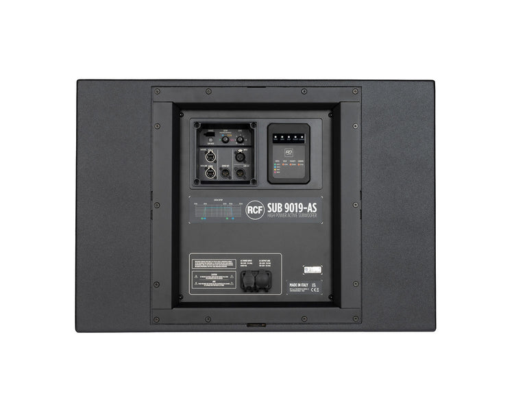 RCFSUB9019AS - RCF SUB 9019 AS 19inch Active Subwoofer with ACE 4000W Peak Black Image 8