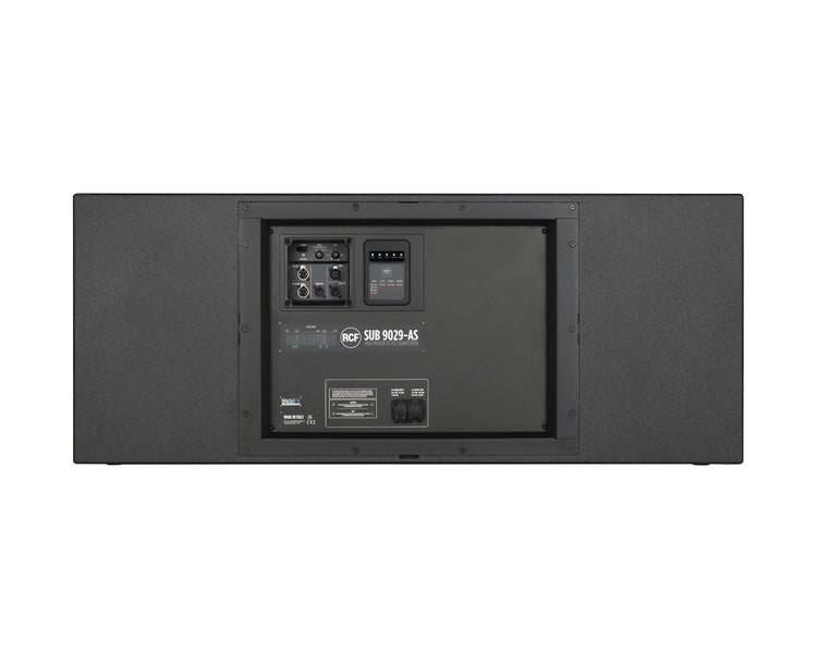 RCFSUB9029AS - RCF SUB 9029 AS 2x19inch Active Subwoofer with ACE 8000W Peak Black Image 8