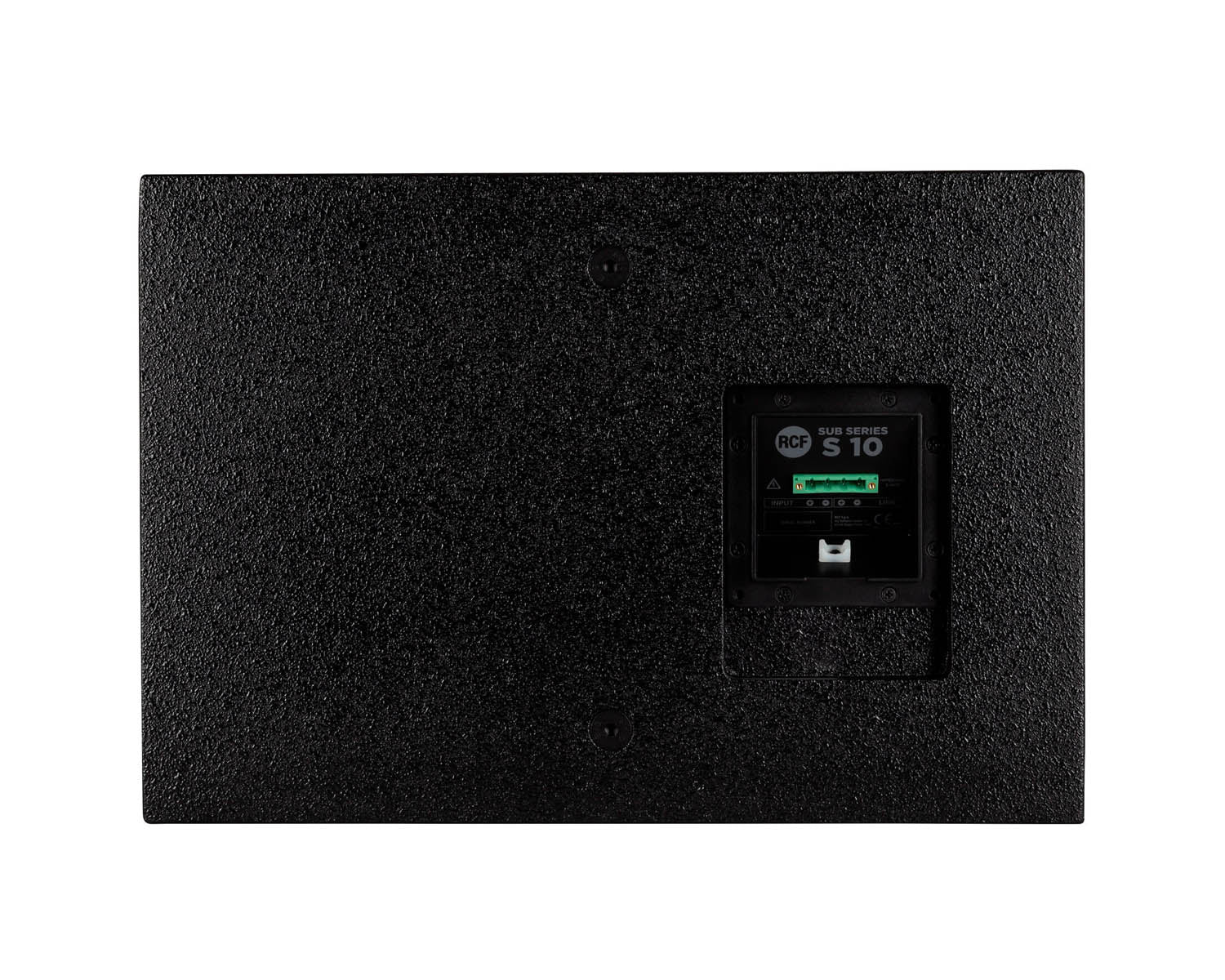 RCFSUBS10 - RCF Compact S10 10inch Ultra Compact Plywood Subwoofer 400W Black Image 5