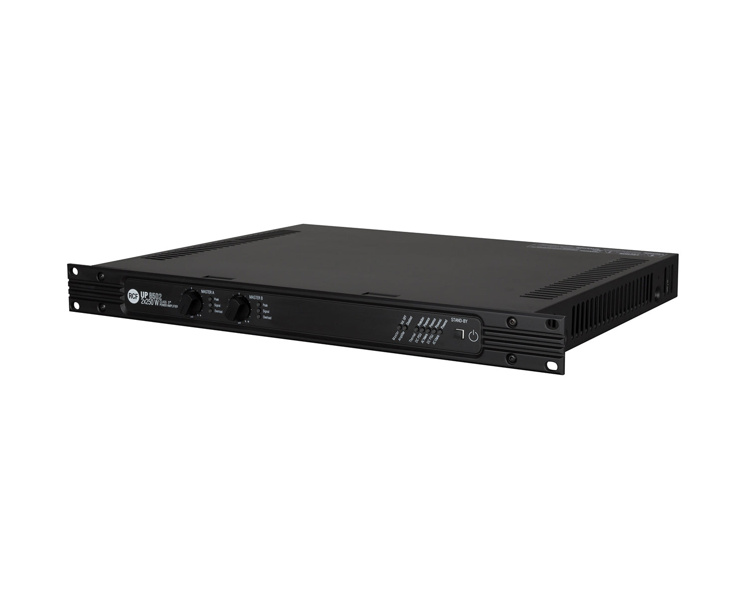 RCFUP8502 - RCF UP 8502 2 Channel 100V Line Power Amp 2x250W 1U Image 2