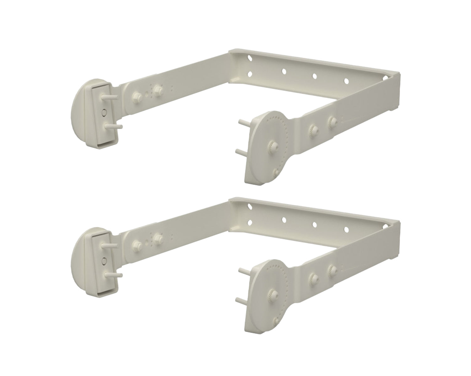 RCFVBR002W - RCF Vertical Bracket for Compact M12 or C32 WHITE [V BR 002 W] PAIR Image 1