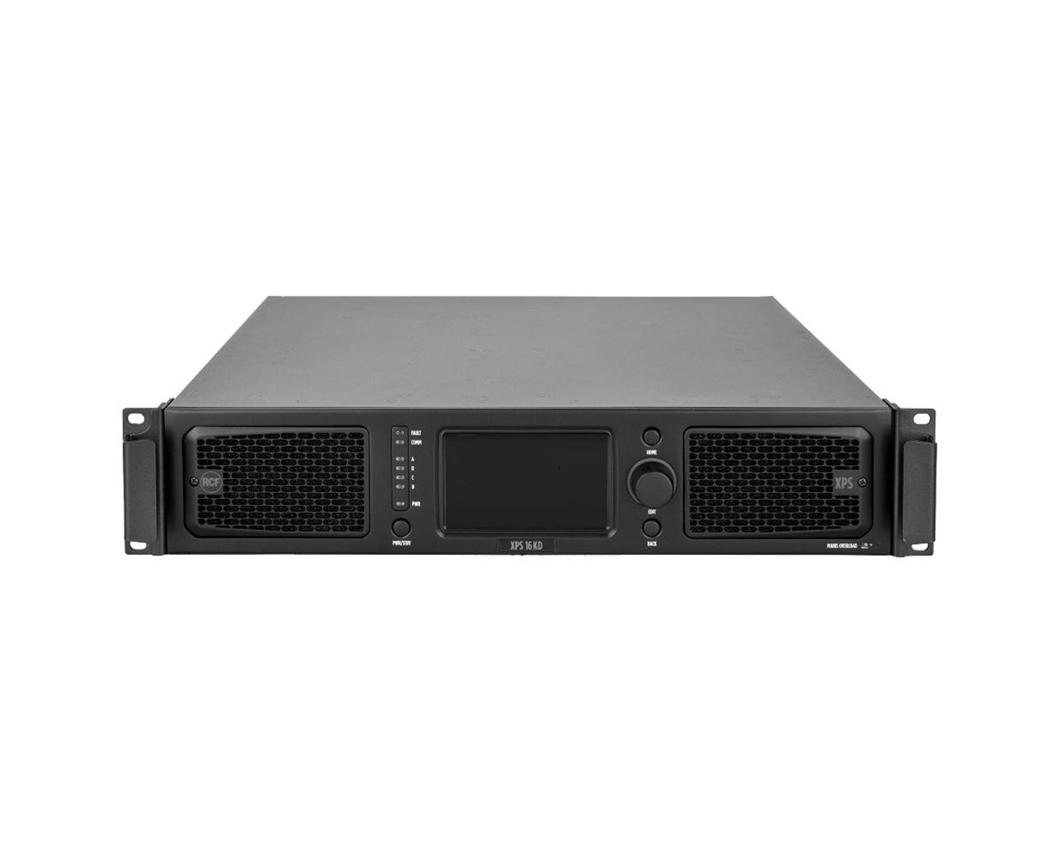 RCFXPS16KD - RCF XPS 16KD 4Ch Class D Power Amp 4x4000W @ 2.7ohm with RDNET or DANTE Image 2