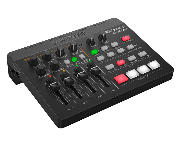 ROLAEROCAST - Roland Pro AV VRC 01 AeroCaster AV Streaming Mixer for up to 4 Wireless Devices Image 2