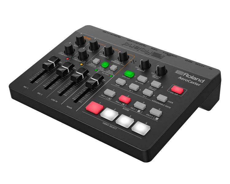 ROLAEROCAST - Roland Pro AV VRC 01 AeroCaster AV Streaming Mixer for up to 4 Wireless Devices Image 3