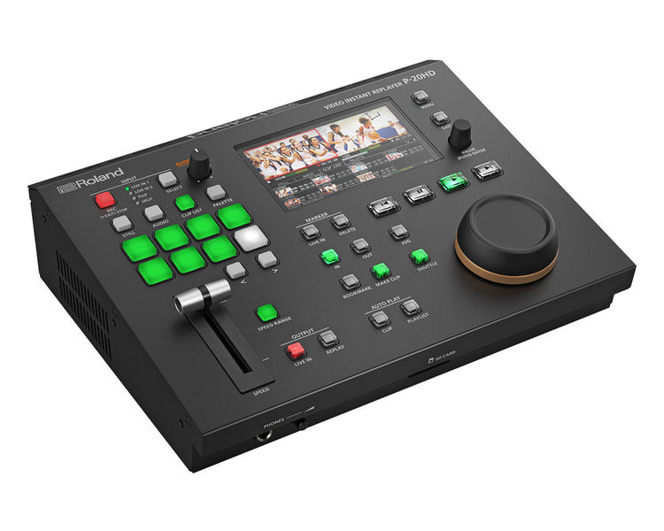 ROLP20HD - Roland Pro AV P 20HD AV Instant Replayer with Slow Mo and Vari Speed Playback Image 4