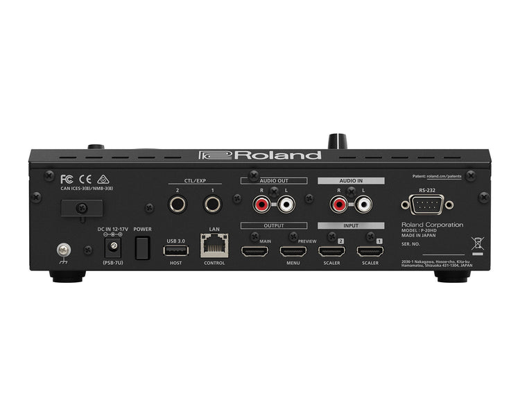 ROLP20HD - Roland Pro AV P 20HD AV Instant Replayer with Slow Mo and Vari Speed Playback Image 8