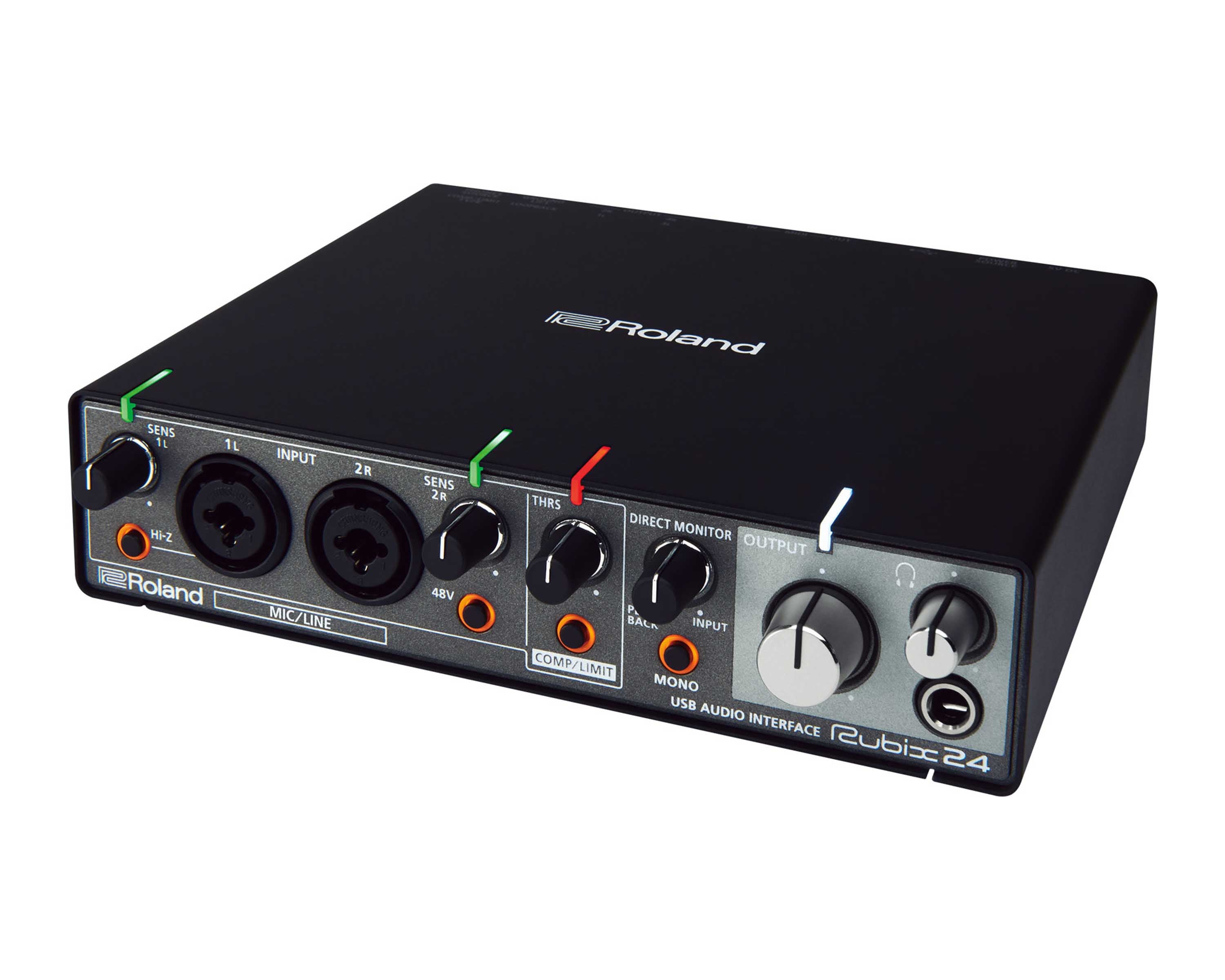 ROLRUBIX24 - Roland Pro AV RUBIX24 USB Audio Interface 2 In or 4 Out for PC or MAC or IPAD Image 2