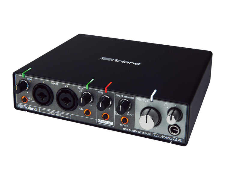 ROLRUBIX24 - Roland Pro AV RUBIX24 USB Audio Interface 2 In or 4 Out for PC or MAC or IPAD Image 2