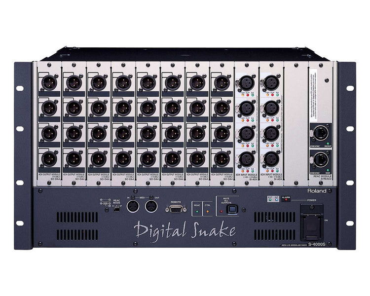 ROLS4000S - Roland Pro AV *EX DEMO* S4000SO832 Modular Rack Digital Snake Unit Image 1